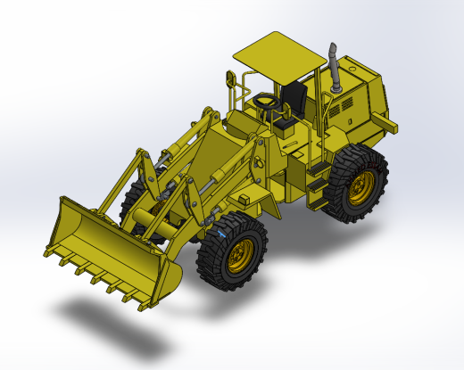推土机 a-wheel-loader-2 4 SW STL缩略图